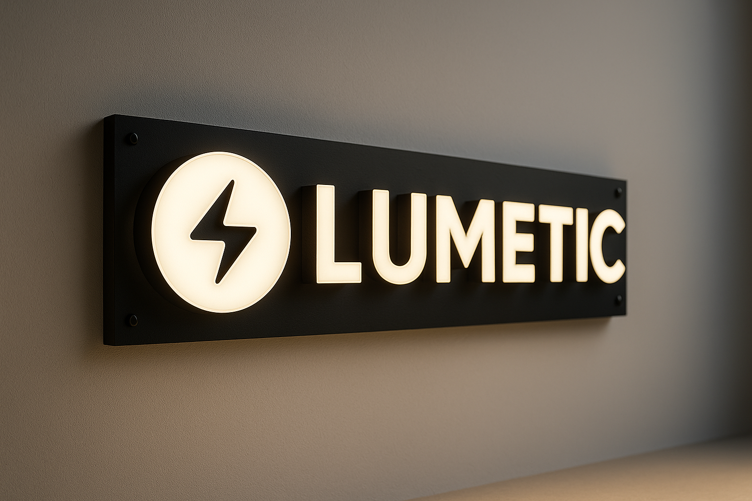 Front-lit channel letters