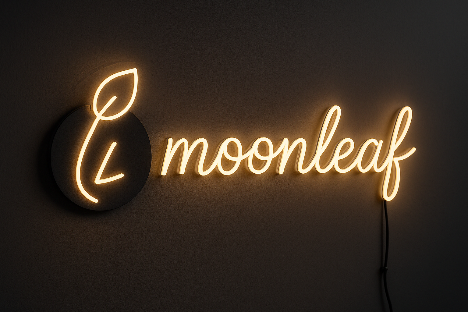 LED neon flex script